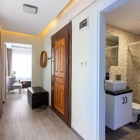 Pretty Corner Flat With Abundant Light In Kadikoy Apartament